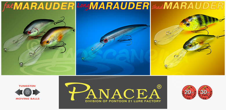 Panacea Maruder Fat,Long,Shad 