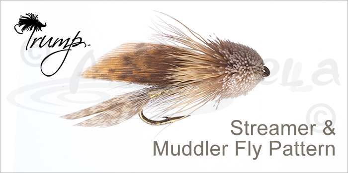 Изображение Trump STREAMER & MUDDLER FLY PATTERNS