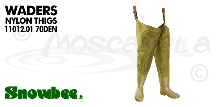 Изображение Snowbee 11012.01 Сапоги Nylon Thigh Waders 70Den 