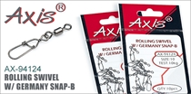 AX-94124 Rolling Swivel w/ Germany Snap-B