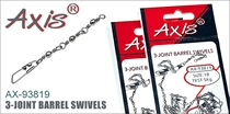 AX-93819 3-joint Barrel Swivels