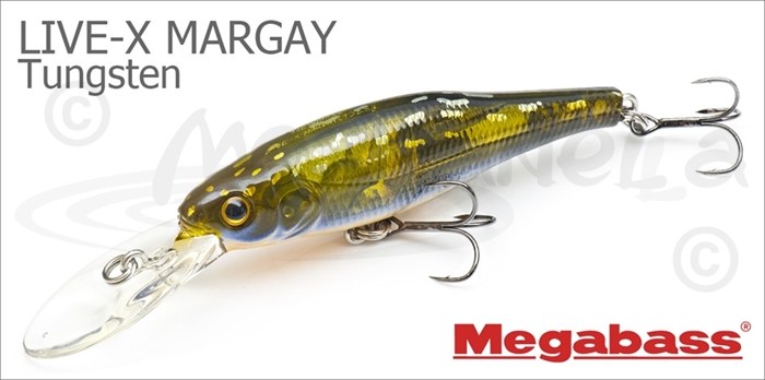 Изображение Megabass LIVE-X MARGAY TUNGSTEN