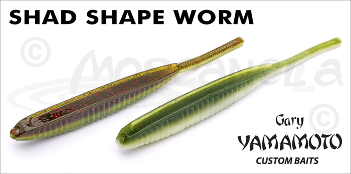 Изображение Gary Yamamoto Shad Shape Worm