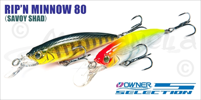 Изображение Owner/C'ultiva Rip'n Minnow 80 (Savoy Shad)