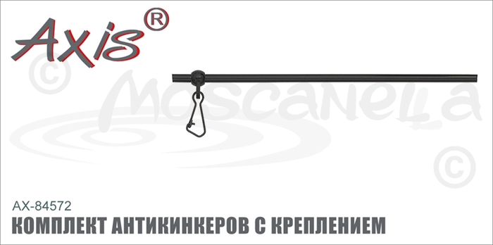 Изображение Axis AX-84572 Комплект антикинкеров с креплением